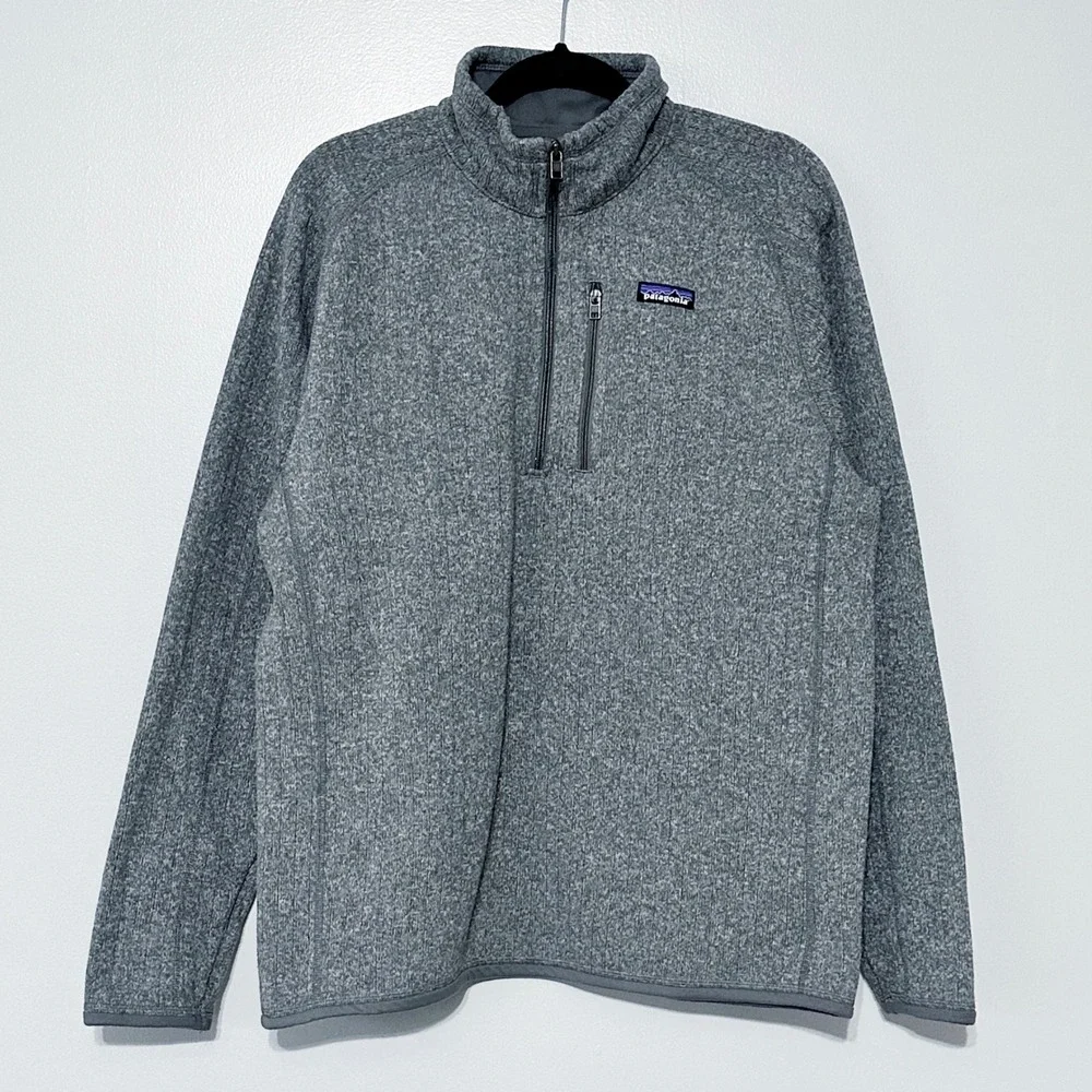 Patagonia Men's Better Sweater 1/4-Zip Pullover Size Large‎